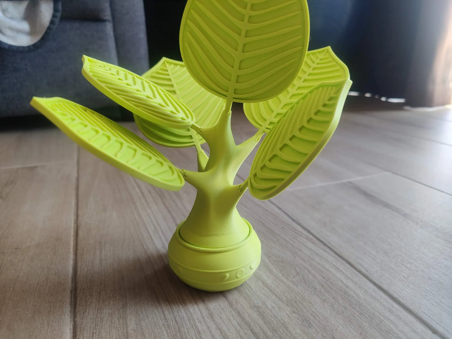 Leaf Drink Coasters with Decorative Plant Holder