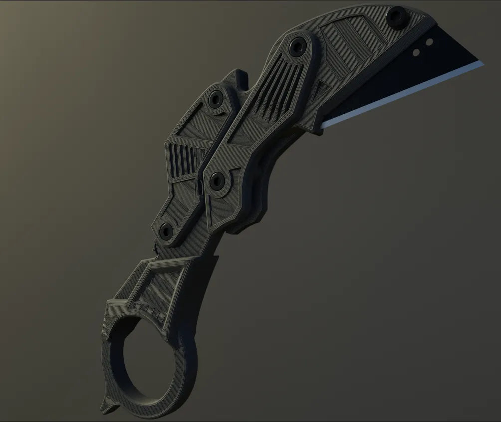 Clicky Foldable Karambit utility knife